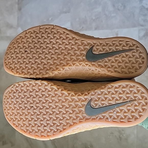 Nike Camo Metcon Athletic Shoes - Tan, Green, Gray - Picture 8 of 10